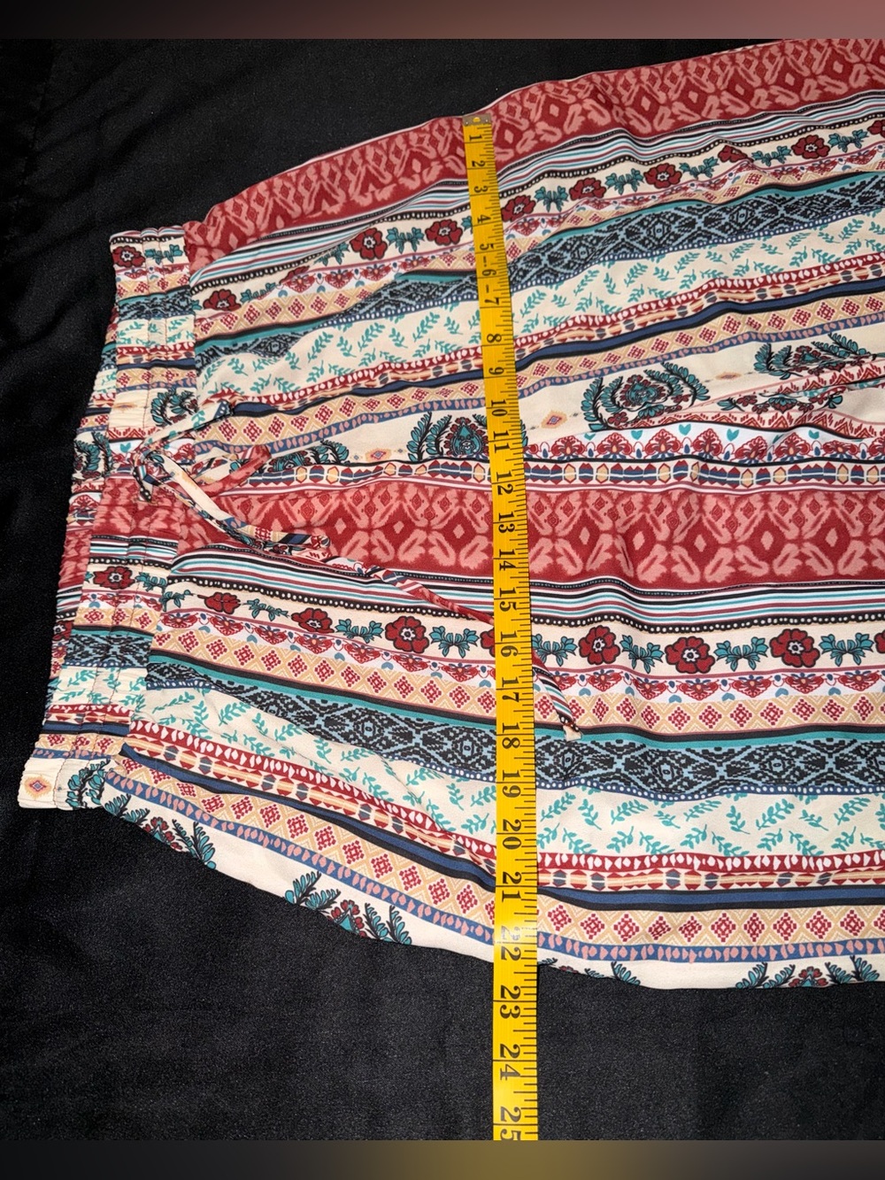 Three Bird Nest Staycation Wide Leg Drawstring Boho Pants Red Clay XL NWT - Picture 10 of 13